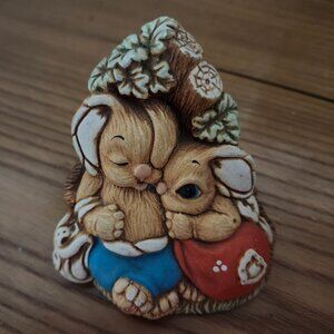 Vintage Pendelfin "Woodlander Babes" Stoneware Rabbits